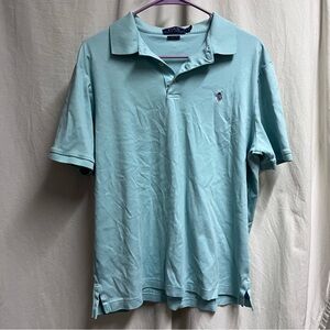 Polo Ralph Lauren Polo Shirt Mens Mint Short Sleeve L Classic Fit